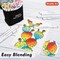 101 Colors Dual Tip Alcohol Based Art Markers,100 Colors plus 1 Blender Permanent Marker Pens Highlighters with Case Perfect for Illustration Adult Coloring Sketching and Card Making